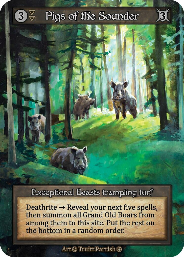 Image for Pigs of the Sounder [Arthurian Legends]