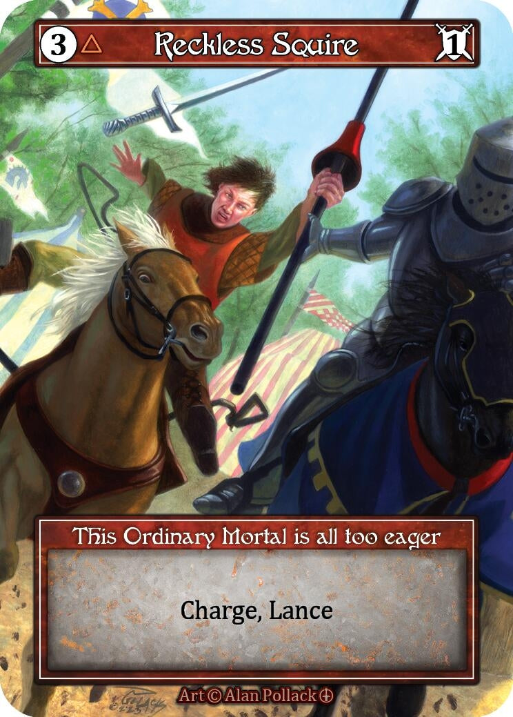 Image for Reckless Squire (Foil) [Arthurian Legends]
