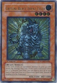 Crystal Beast Topaz Tiger UTR (FOTB-EN004) [FOTB]