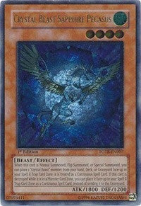 Crystal Beast Sapphire Pegasus UTR (FOTB-EN007) [FOTB]