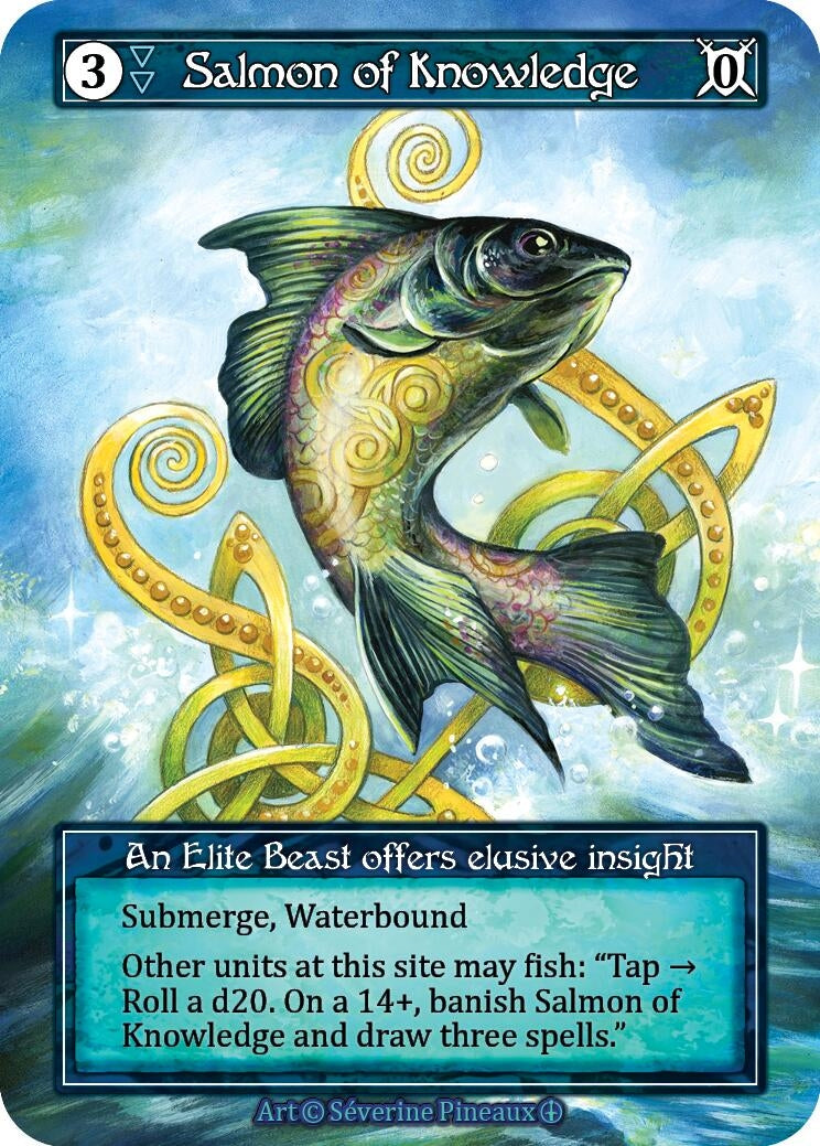 Image for Salmon of Knowledge (Foil) [Arthurian Legends]