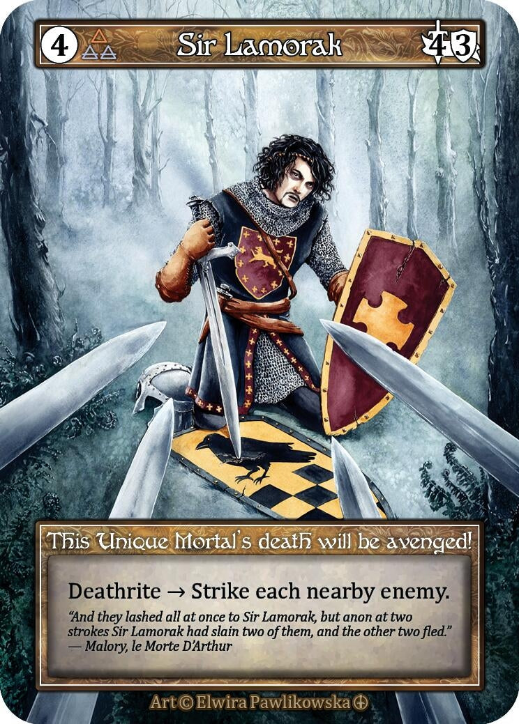 Image for Sir Lamorak (Foil) [Arthurian Legends]