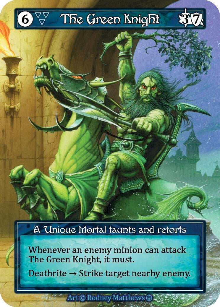 Image for The Green Knight (Foil) [Arthurian Legends]