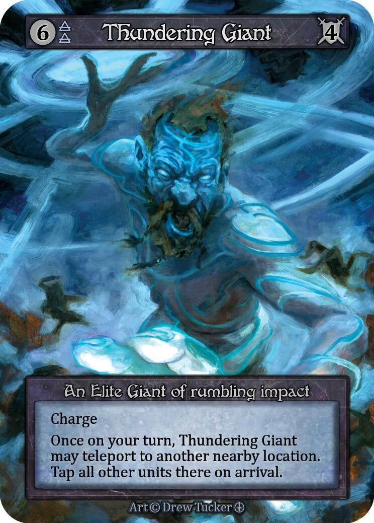 Image for Thundering Giant [Arthurian Legends]