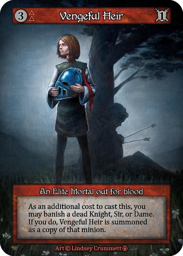 Image for Vengeful Heir [Arthurian Legends]