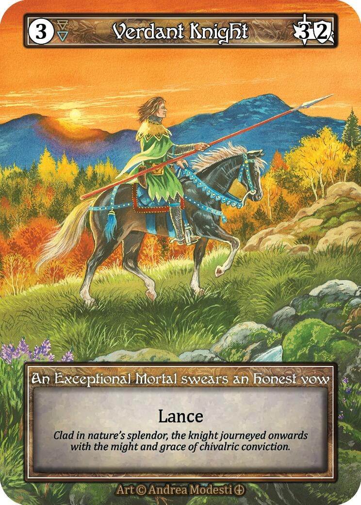 Image for Verdant Knight (Foil) [Arthurian Legends]