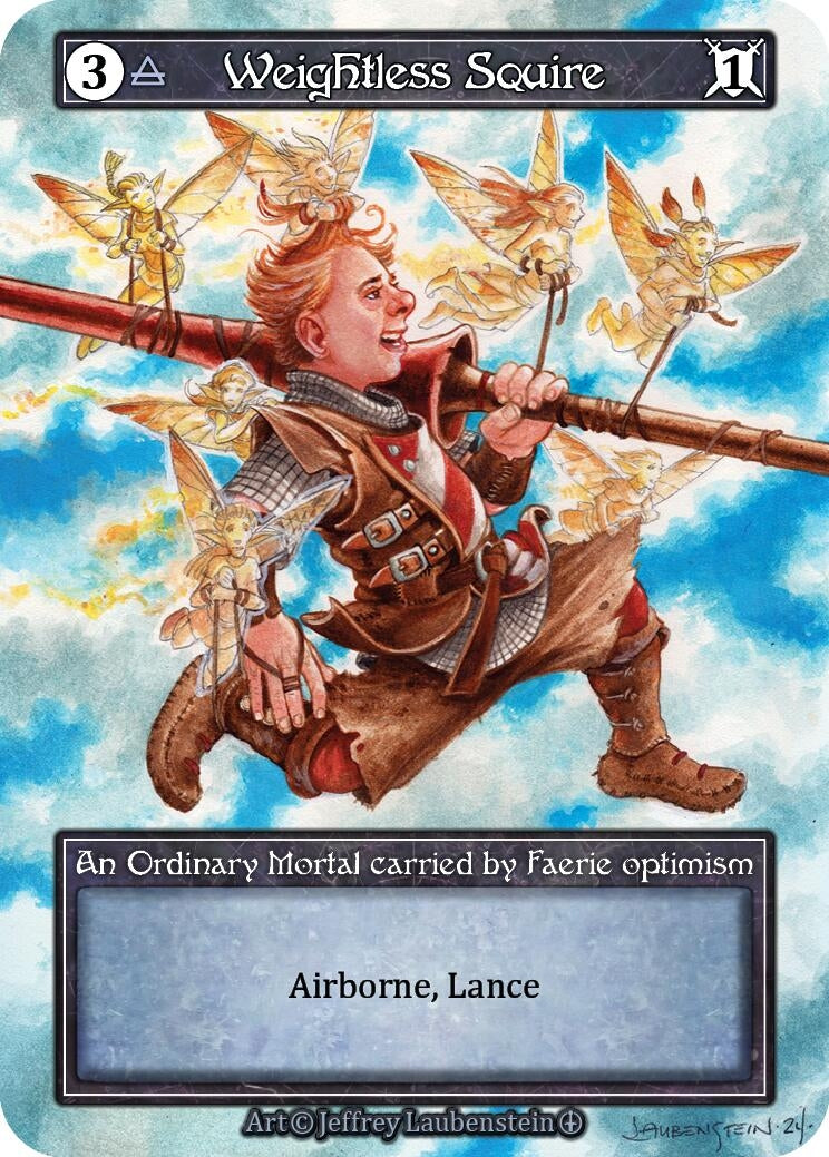 Image for Weightless Squire (Foil) [Arthurian Legends]