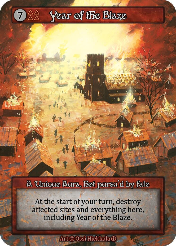 Image for Year of the Blaze [Arthurian Legends]
