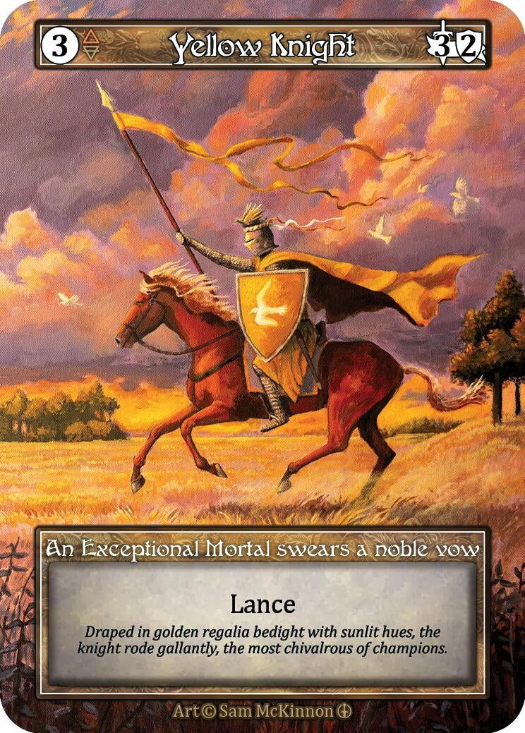 Image for Yellow Knight (Foil) [Arthurian Legends]