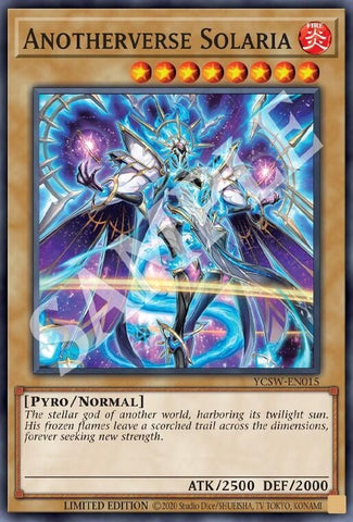 Image for Anotherverse Solaria (SR) [Yu-Gi-Oh! Championship Series Prize Cards]