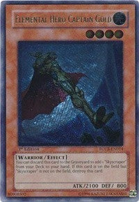 Elemental Hero Captain Gold UTR (FOTB-EN014) [FOTB]