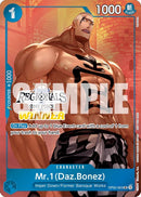 Image for Mr.1 (Daz.Bonez) (Online Regional 2024 Vol. 3) [Winner] [One Piece Promotion Cards]