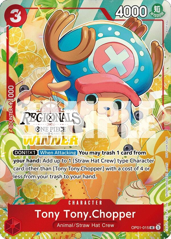 Image for Tony Tony.Chopper (Offline Regional 2024 Vol. 3) [Winner] [One Piece Promotion Cards]