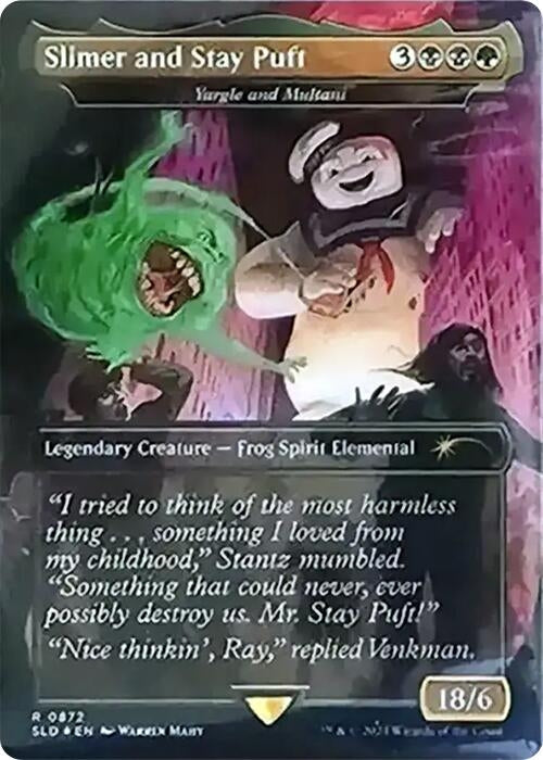 Image for Slimer and Stay Puft - Yargle and Multani (Rainbow Foil)