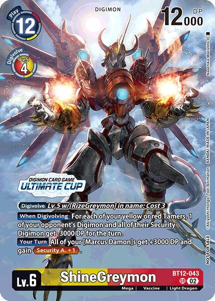 Image for ShineGreymon (Ultimate Cup 2024) [Across Time]