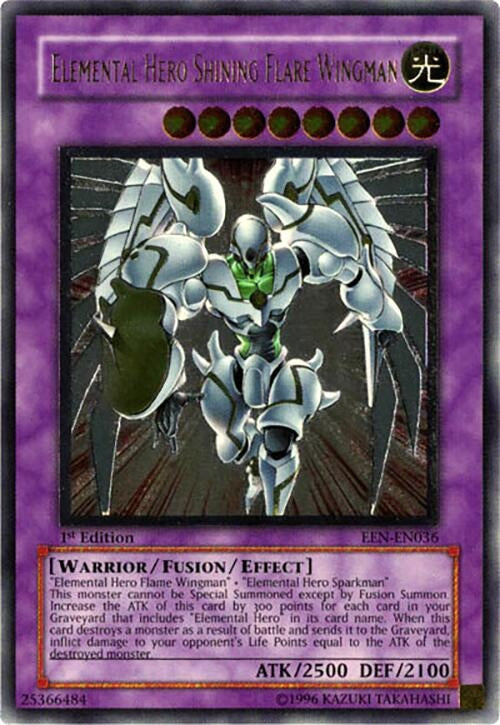 Elemental Hero Shining Flare Wingman UTR (EEN-EN036)