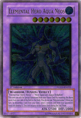 Elemental Hero Aqua Neos UTR (POTD-EN031)