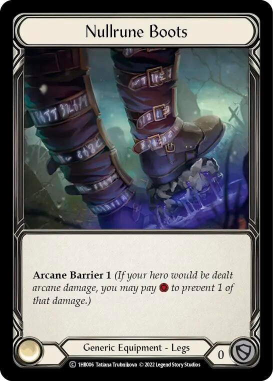 Image for Nullrune Boots [Historic Pack 1 Blitz Deck: Bravo]