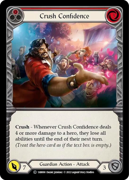 Image for Crush Confidence (Red) [Historic Pack 1 Blitz Deck: Bravo]