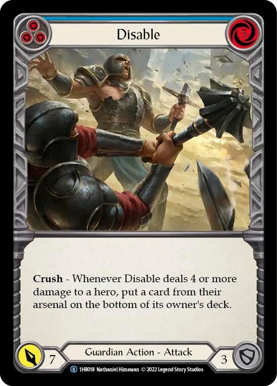 Image for Disable (Blue) [Historic Pack 1 Blitz Deck: Bravo]