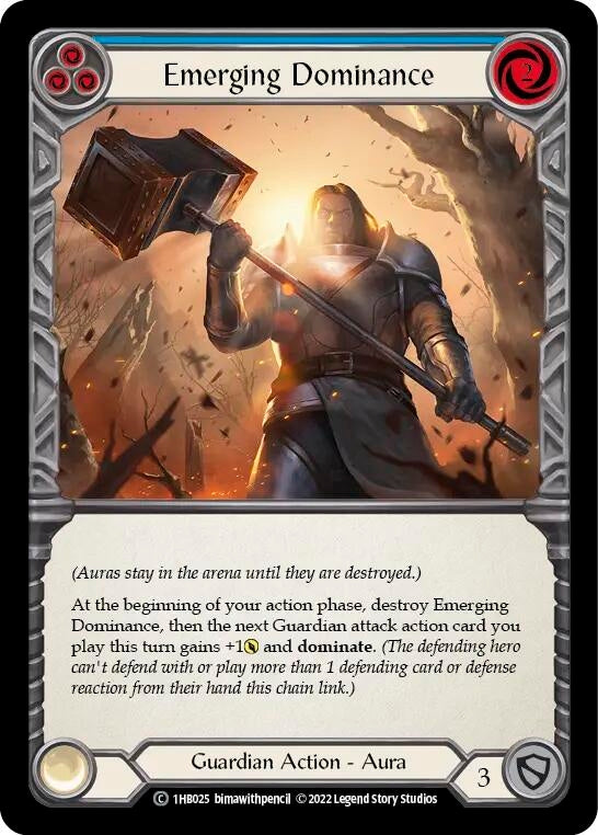 Image for Emerging Dominance (Blue) [Historic Pack 1 Blitz Deck: Bravo]