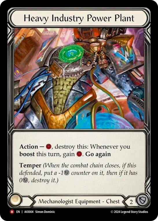 Image for Heavy Industry Power Plant [Armory Deck: Dash]