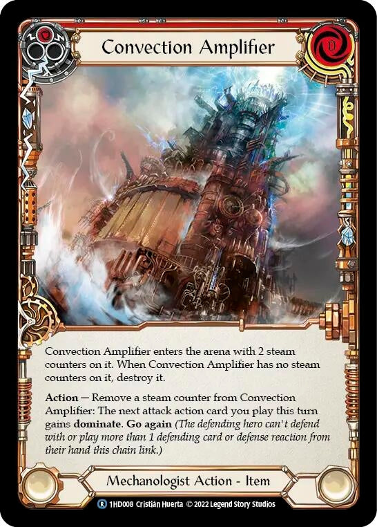 Image for Convection Amplifier (Red) [Historic Pack 1 Blitz Deck: Dash]