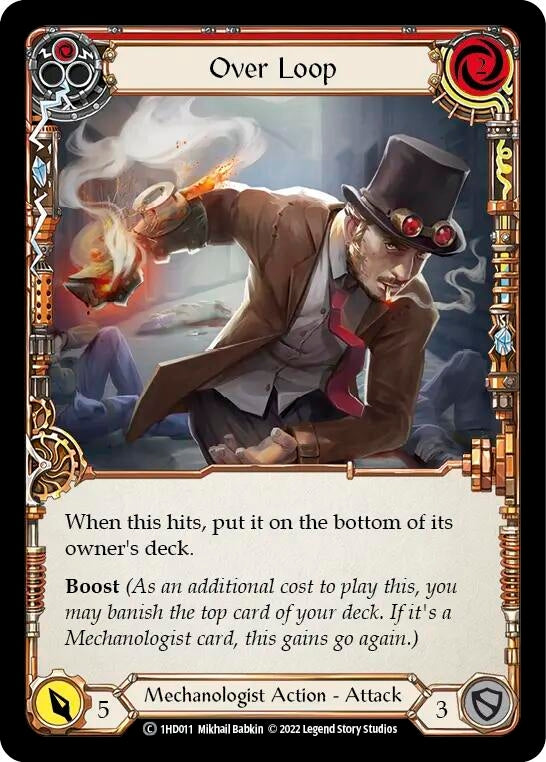 Image for Over Loop (Red) [Historic Pack 1 Blitz Deck: Dash]