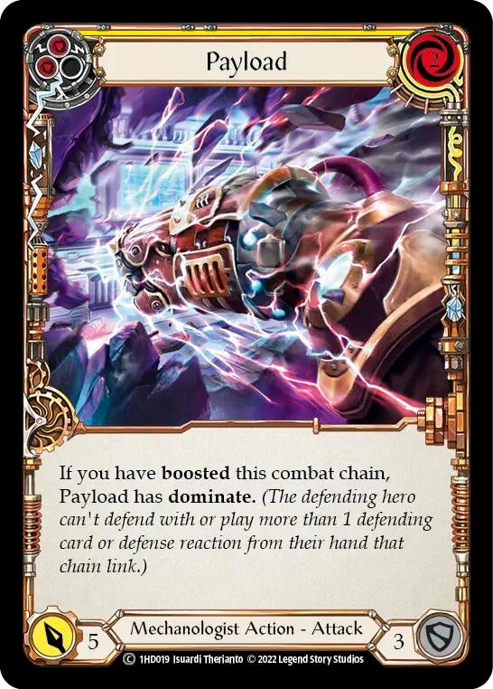 Image for Payload (Yellow) [Historic Pack 1 Blitz Deck: Dash]