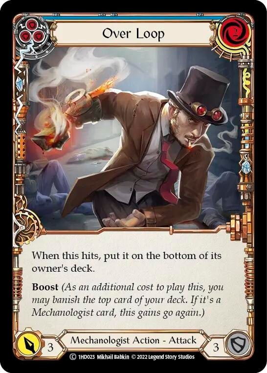 Image for Over Loop (Blue) [Historic Pack 1 Blitz Deck: Dash]
