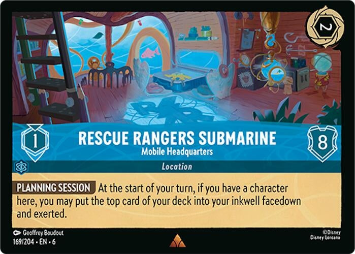 Image for Rescue Rangers Submarine - Mobile Headquarters [Azurite Sea]