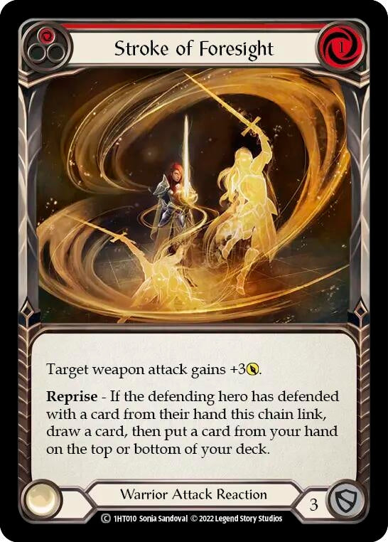 Image for Stroke of Foresight (Red) [Historic Pack 1 Blitz Deck: Dorinthea]