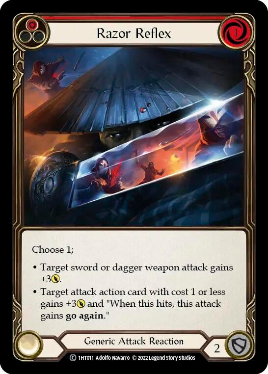 Image for Razor Reflex (Red) [Historic Pack 1 Blitz Deck: Dorinthea]