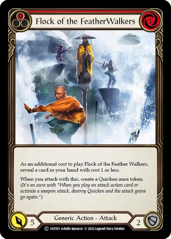 Image for Flock of the Feather Walkers (Red) [Historic Pack 1 Blitz Deck: Dorinthea]