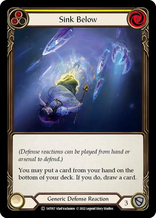 Image for Sink Below (Yellow) [Historic Pack 1 Blitz Deck: Dorinthea]