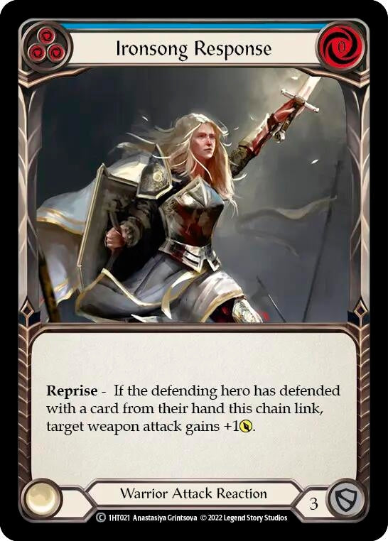 Image for Ironsong Response (Blue) [Historic Pack 1 Blitz Deck: Dorinthea]