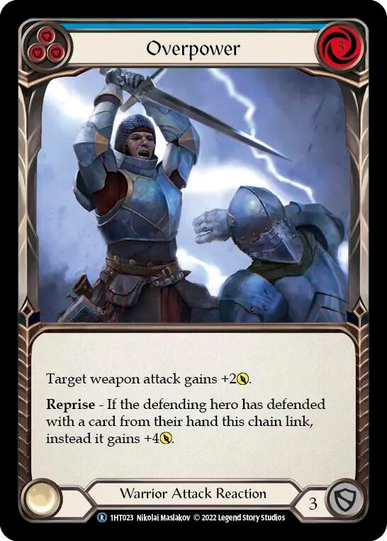 Image for Overpower (Blue) [Historic Pack 1 Blitz Deck: Dorinthea]