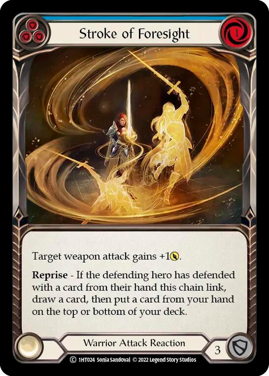 Image for Stroke of Foresight (Blue) [Historic Pack 1 Blitz Deck: Dorinthea]