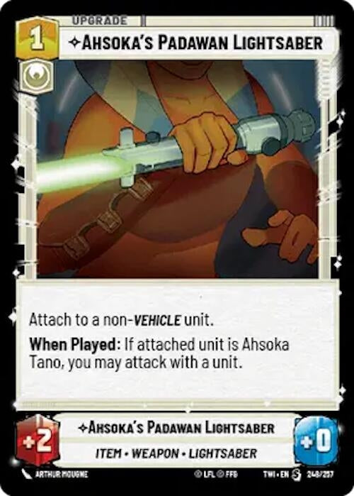Image for Ahsoka's Padawan Lightsaber [Twilight of the Republic]