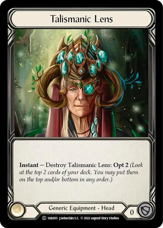 Image for Talismanic Lens [Historic Pack 1 Blitz Deck: Kano]