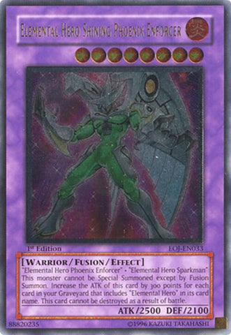 Elemental Hero Shining Phoenix Enforcer UTR (EOJ-EN033)