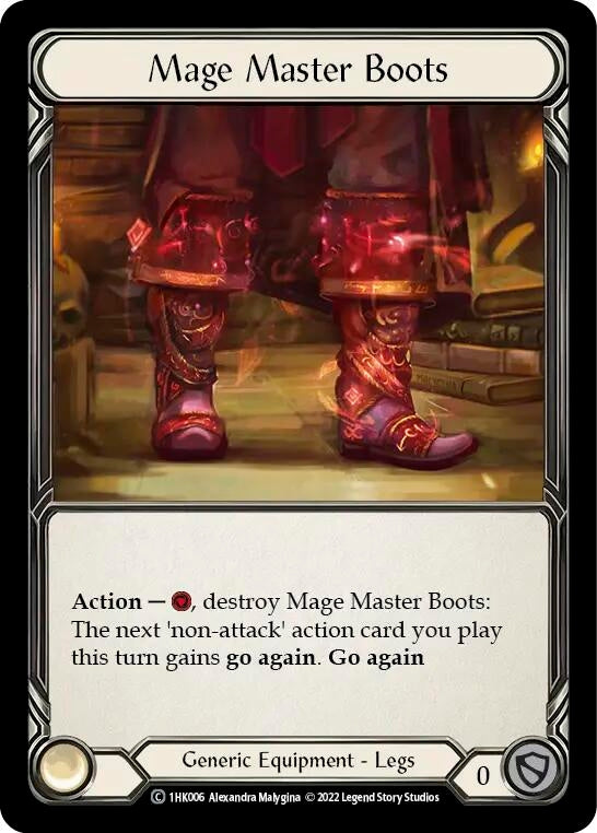 Image for Mage Master Boots [Historic Pack 1 Blitz Deck: Kano]