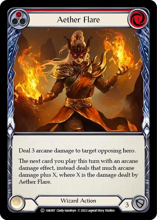 Image for Aether Flare (Red) [Historic Pack 1 Blitz Deck: Kano]