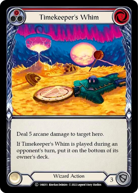 Image for Timekeeper's Whim (Red) [Historic Pack 1 Blitz Deck: Kano]
