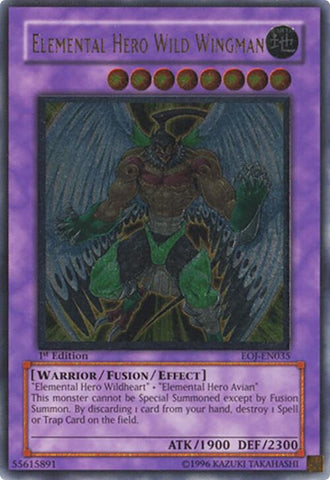 Elemental Hero Wild Wingman UTR (EOJ-EN035)