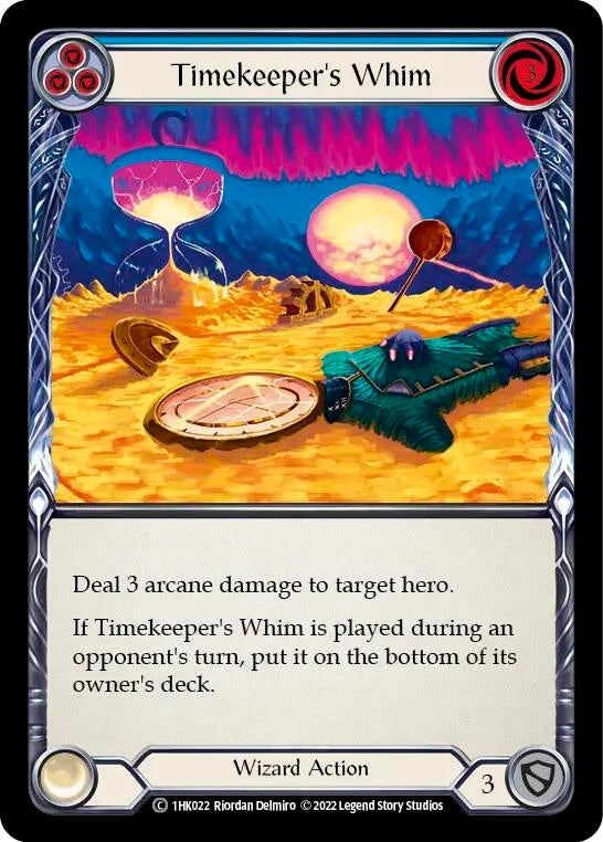 Image for Timekeeper's Whim (Blue) [Historic Pack 1 Blitz Deck: Kano]