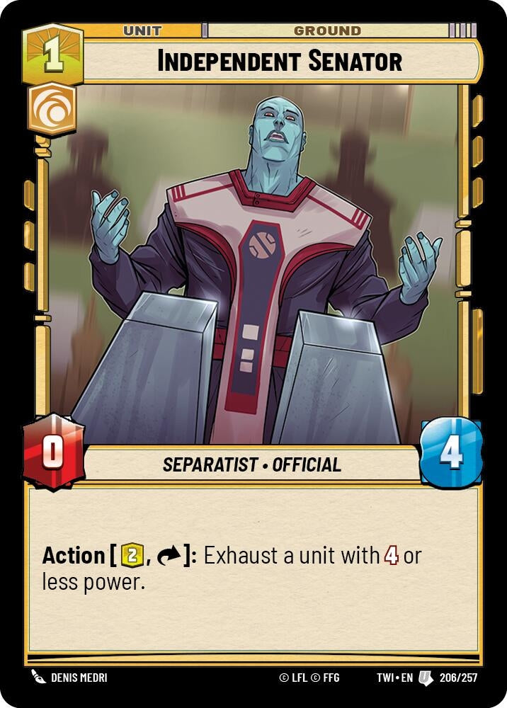 Independent Senator (206/257) (TWI)
