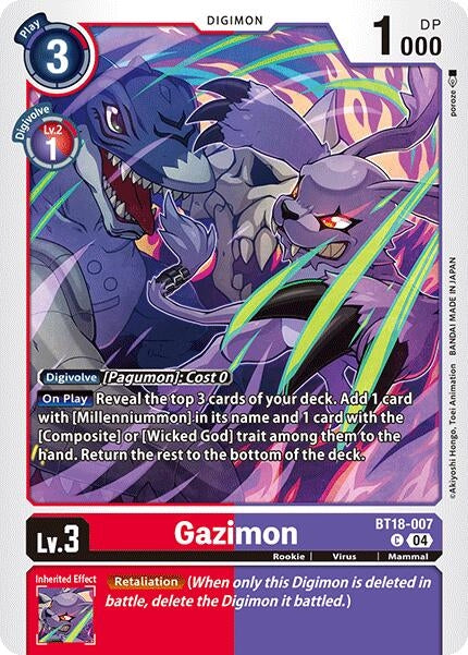 Image for Gazimon [Release Special Booster 2.0]