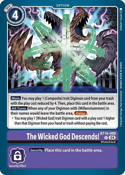 Image for The Wicked God Descends! [Release Special Booster 2.0]