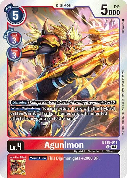 Image for Agunimon [Release Special Booster 2.0]